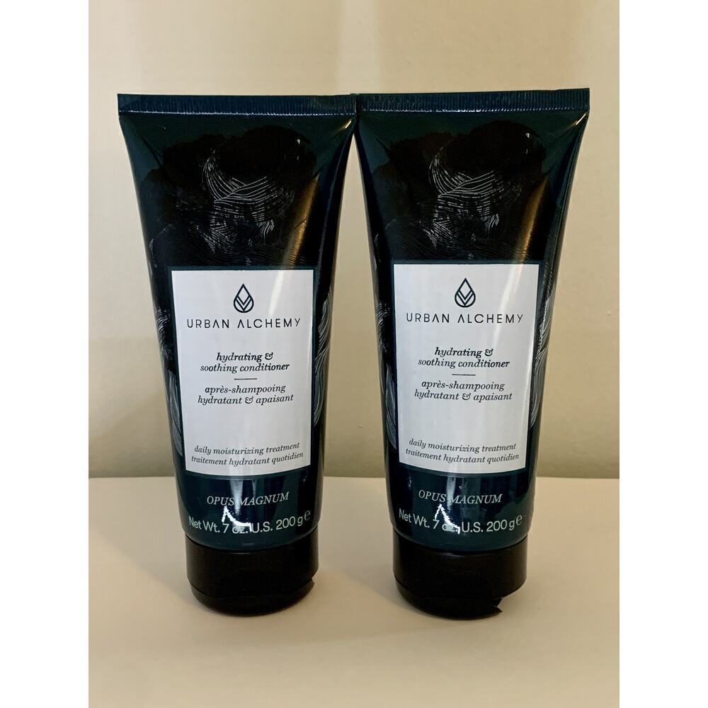SET 2 Urban Alchemy OPUS MAGNUM Hydrating Soothing Conditioner 7 OZ NEW *READ**